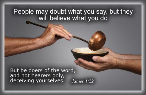 Be Doers of The Word and Not Hearers Only  All Paths 